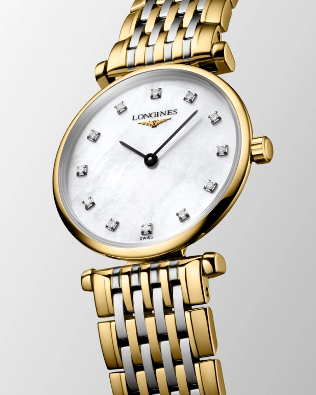 Longines,La Grande Classique 24mm,24mm,Stainless Steel,Black,White,Quartz,26280hours,In-house Caliber,L4,L4.209.2.87.7