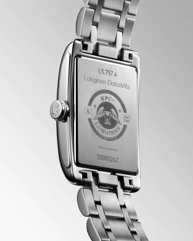 Longines,DolceVita 28.20mm,28.20mm,Stainless Steel,Silver,Automatic,Date,40hours,L5,L5.757.4.73.6