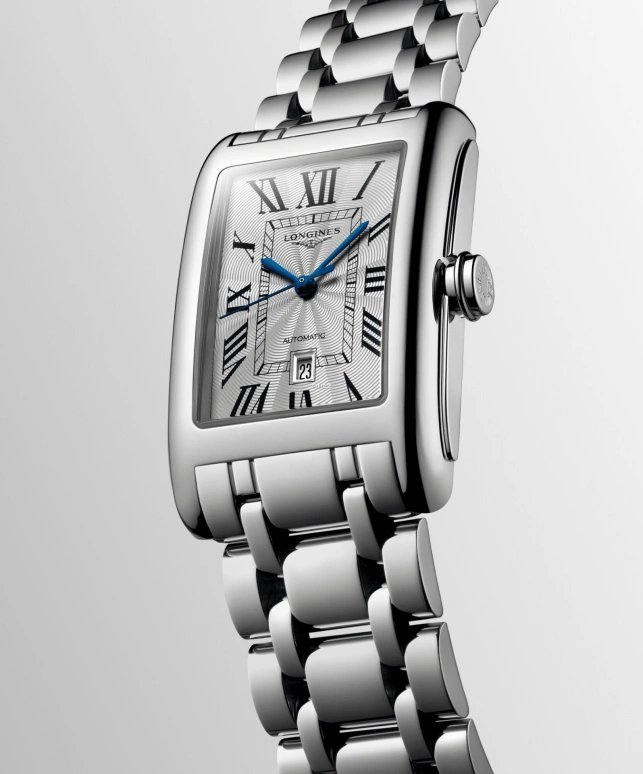Longines,DolceVita 27.70x43.80mm,27.70x43.80mm,Stainless Steel,Silver,Automatic,Day,40hours,L5,L5.757.4.71.6