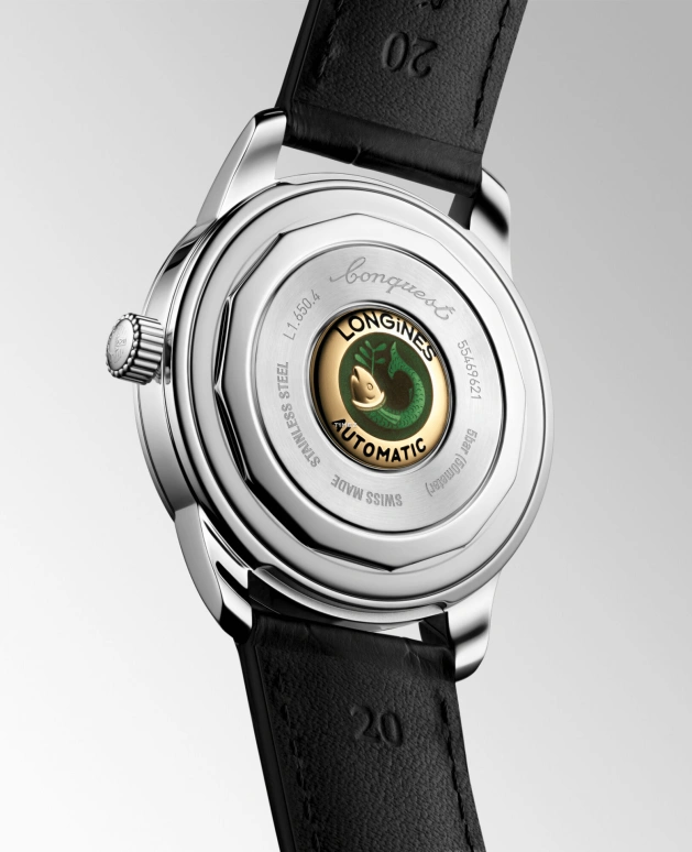 Longines,Conquest Heritage 40mm,40mm,Stainless Steel,Green,Automatic,Anti-magnetic,72hours,L1,L1.650.4.02.2