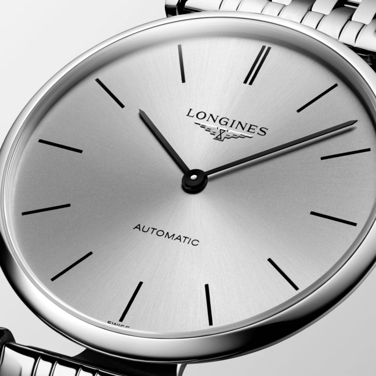 Longines,La Grande Classique 36mm,36mm,Stainless Steel,Silver,Automatic,40hours,In-house Caliber,L4,L4.908.4.72.6