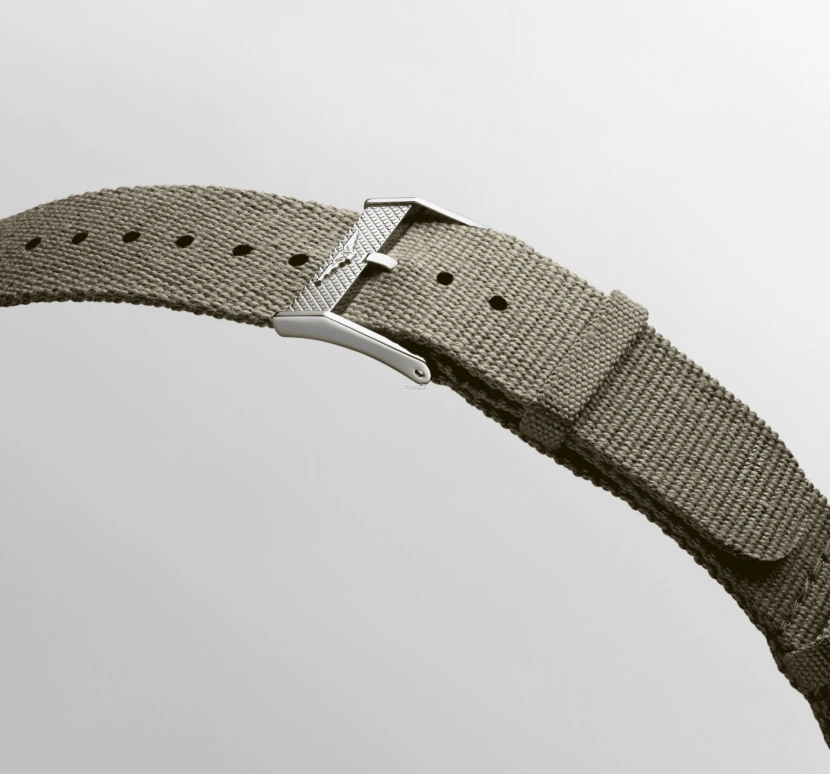 Longines,Sport 41mm,41mm,Stainless Steel,Green,Automatic,Day,Dule Time,L3,L3.790.4.06.2
