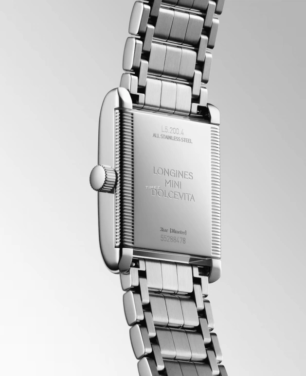 Longines,Mini DolceVita 21.50x29mm,21.50x29mm,Stainless Steel,Silver,Quartz,26280hours,In-house Caliber,L5,L5.200.4.71.6