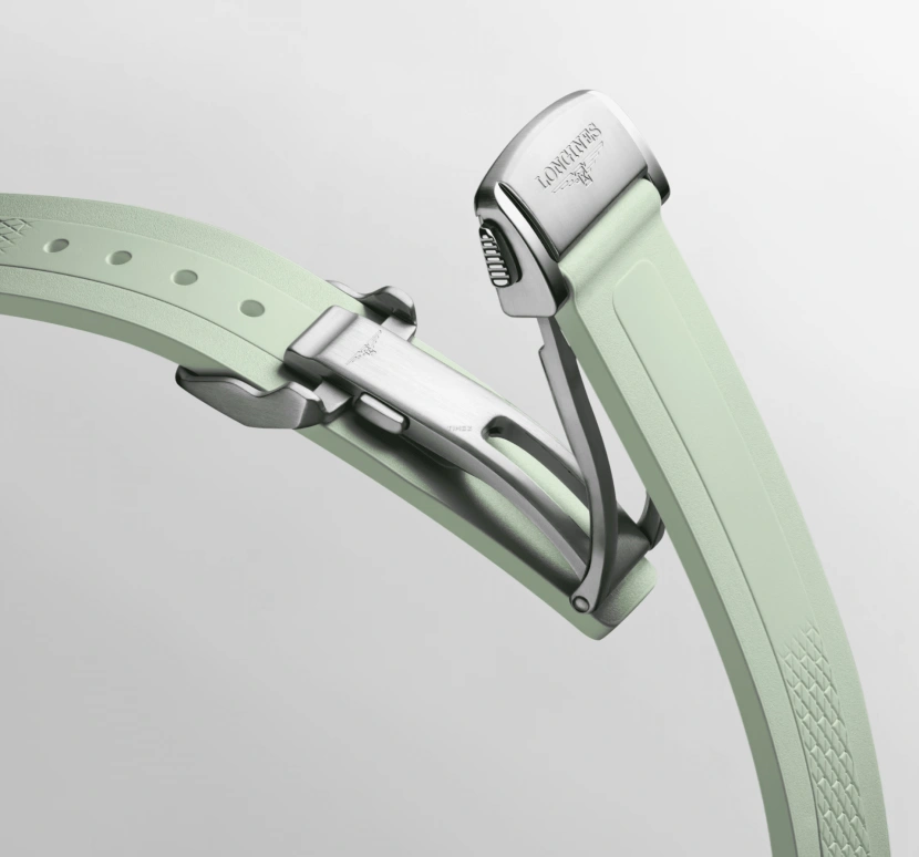 Longines,Sport 34mm,34mm,Stainless Steel,Green,Automatic,Day,Anti-magnetic,L3,L3.430.4.02.9
