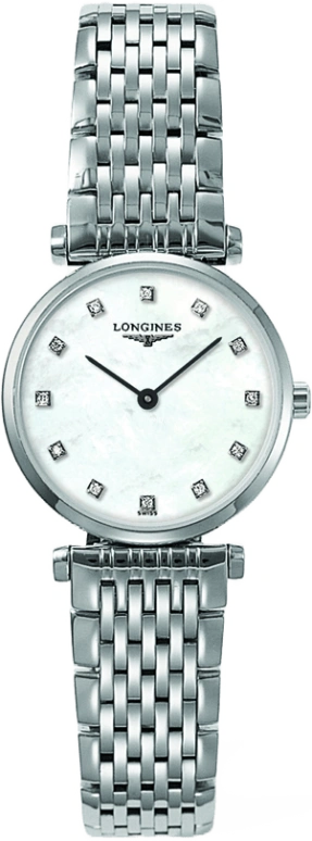 Longines,La Grande Classique 24mm,24mm,Stainless Steel,Black,White,Quartz,26280hours,In-house Caliber,L4,L4.209.4.87.6
