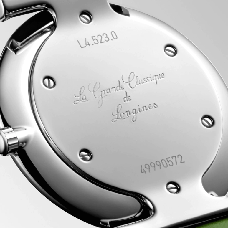 Longines,La Grande Classique 29mm,29mm,Stainless Steel,Orange,Quartz,Perpetual Calendar,In-house Caliber,L4,L4.523.0.60.2