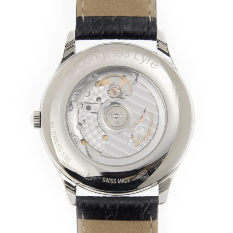 Longines,Lyre 38.50mm,38.50mm,Stainless Steel,White,Automatic,Day,72hours,L4,L4.960.4.11.2