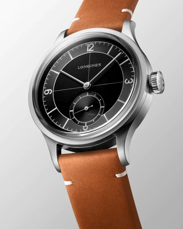 Longines,Heritage Classic 38.50mm,38.50mm,Stainless Steel,Black,Automatic,64hours,In-house Caliber,L2,L2.828.4.53.2