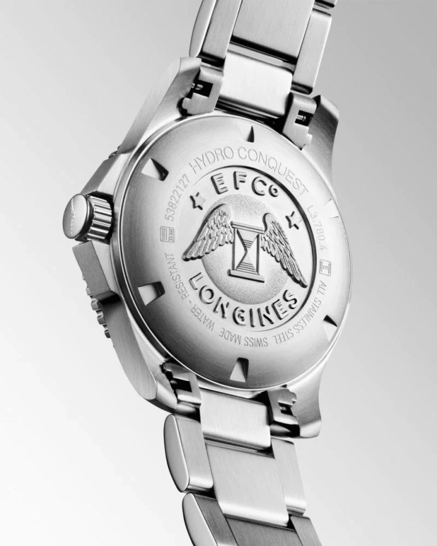 Longines,HydroConquest 39mm,39mm,Ceramic,Stainless Steel,Black,Automatic,Date,64hours,L3,L3.780.4.56.6