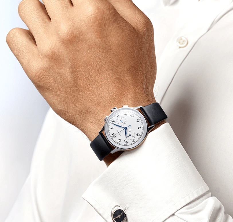 Longines,Heritage Classic 40mm,40mm,Stainless Steel,Silver,Automatic,Chronograph,Day,L2,L2.827.4.73.0