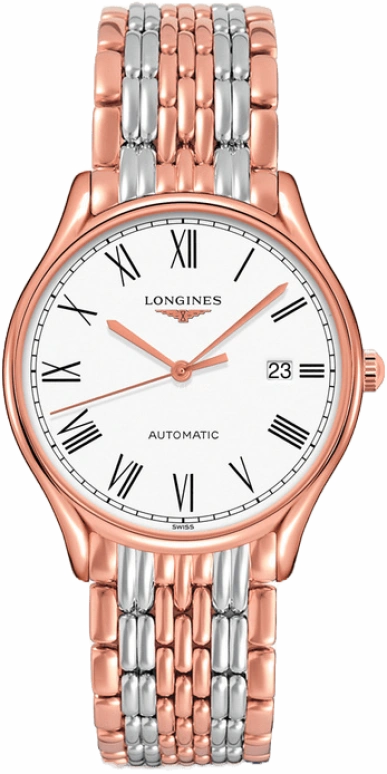 Longines,Lyre 38.50mm,38.50mm,Stainless Steel,White,Automatic,Date,64hours,L4,L4.960.1.11.7