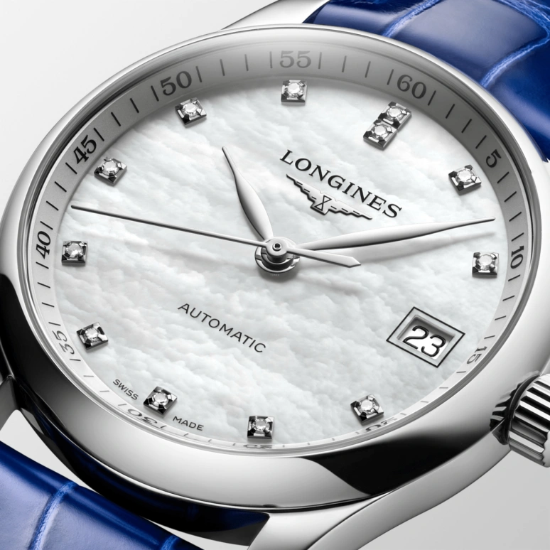 Longines,Heritage Classic 34mm,34mm,Stainless Steel,White,Automatic,72hours,In-house Caliber,L2,L2.357.4.87.0