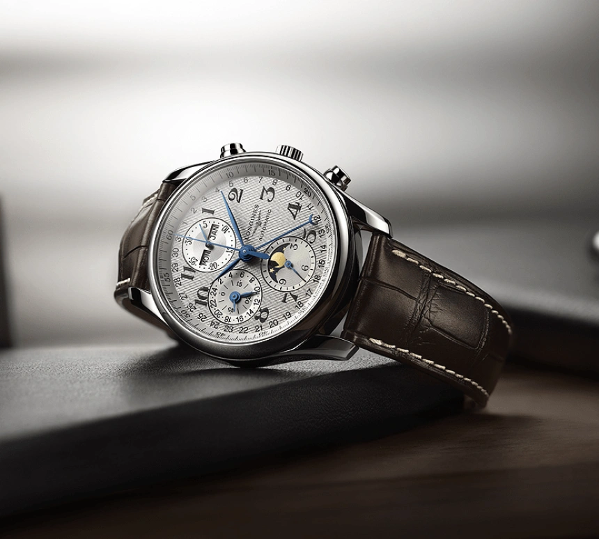 Longines,Master 38.50mm,38.50mm,Yellow Gold,Stainless Steel,Black,Automatic,Date,Day,L2,L2.755.5.57.7