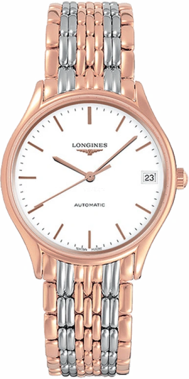 Longines,Lyre 30mm,30mm,Stainless Steel,White,Automatic,Date,64hours,L4,L4.361.1.12.7