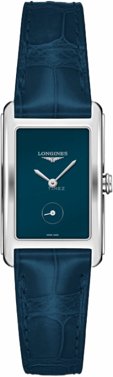 Longines,DolceVita 23mm,23mm,Stainless Steel,Blue,Quartz,26280hours,In-house Caliber,L5,L5.512.4.90.2