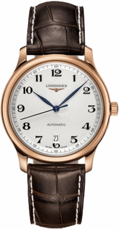 Longines,Master 38.50mm,38.50mm,Pink Gold,Beige,Automatic,Chronograph,Date,L2,L2.628.8.78.3