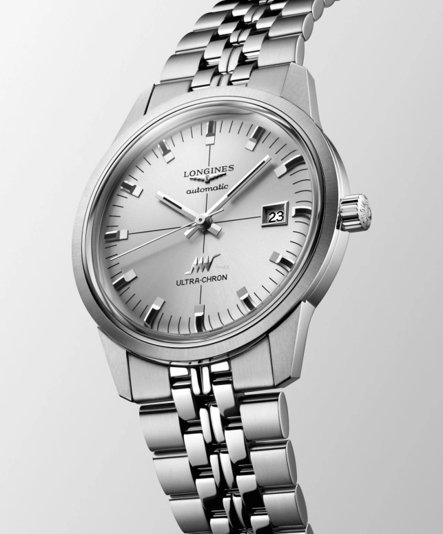 Longines,Heritage Classic 40mm,40mm,Stainless Steel,Silver,Automatic,Day,Anti-magnetic,L2,L2.937.4.72.6