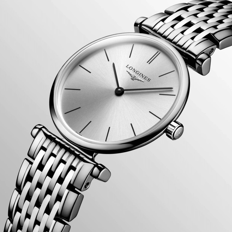 Longines,La Grande Classique 24mm,24mm,Stainless Steel,Silver,Quartz,26280hours,In-house Caliber,L4,L4.209.4.72.6