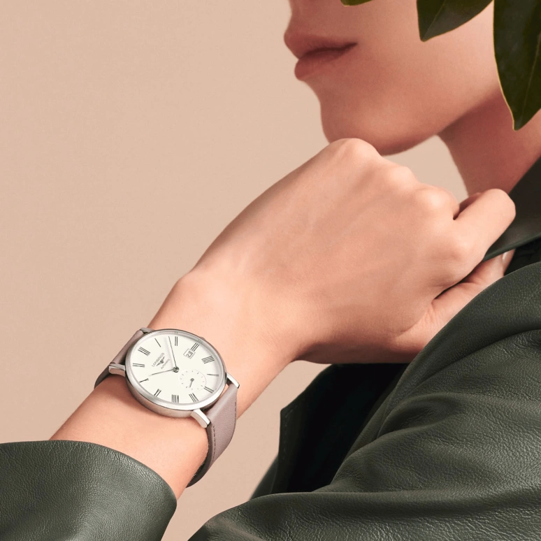 Longines,Elegant 39mm,39mm,Stainless Steel,White,Automatic,72hours,In-house Caliber,L4,L4.812.4.11.2