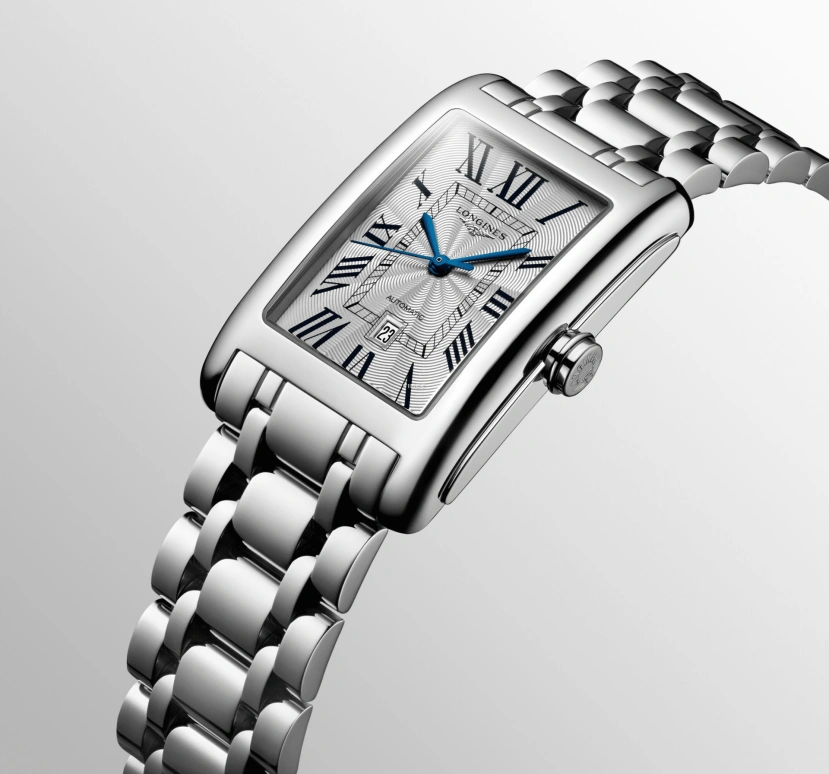 Longines,DolceVita 27.70x43.80mm,27.70x43.80mm,Stainless Steel,Silver,Automatic,Day,40hours,L5,L5.757.4.71.6