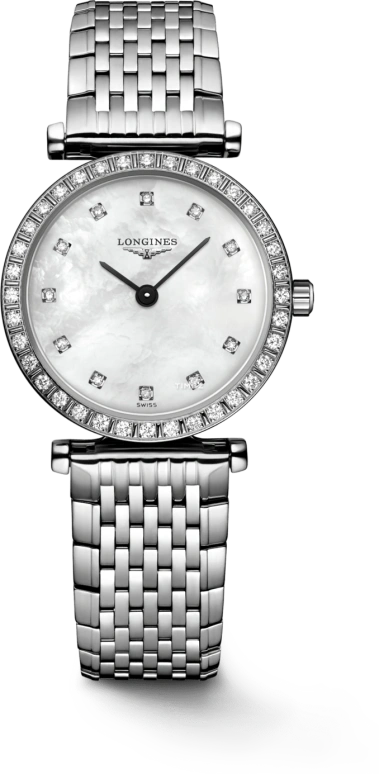 Longines,La Grande Classique 24mm,24mm,Stainless Steel,White,Quartz,26280hours,In-house Caliber,L4,L4.341.0.80.C