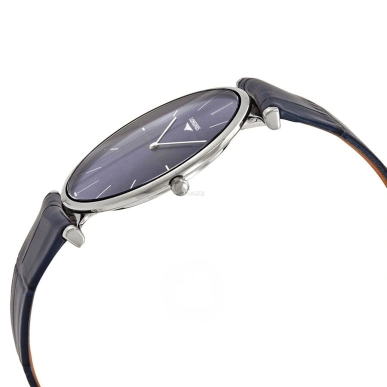 Longines,La Grande Classique 37mm,37mm,Stainless Steel,Blue,Quartz,In-house Caliber,Sapphire,Crystal Glass,L4,L4.766.4.95.2