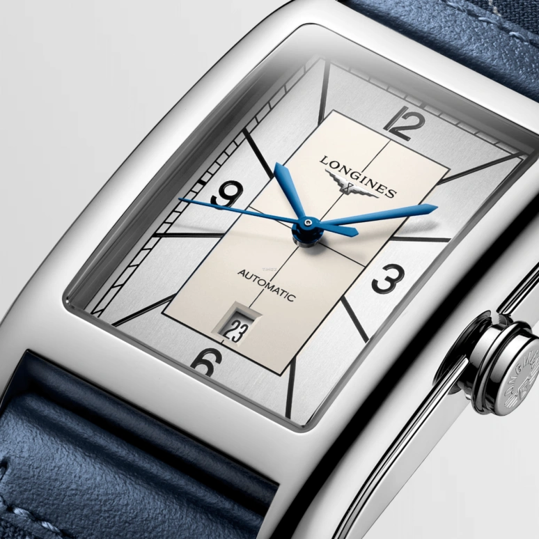 Longines,DolceVita 27.70x43.80mm,27.70x43.80mm,Stainless Steel,White,Silver,Automatic,Day,45hours,L5,L5.757.4.73.8