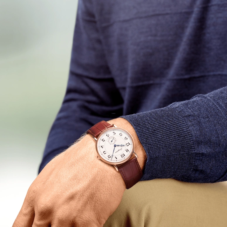 Longines,Heritage Classic 38.50mm,38.50mm,Pink Gold,White,Automatic,42hours,In-house Caliber,L4,L4.785.8.73.2