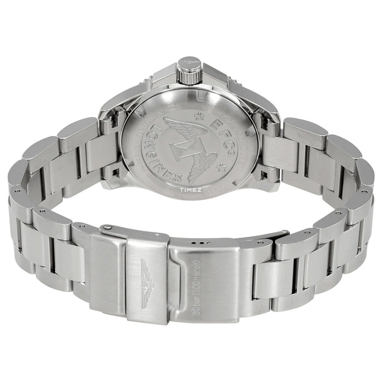 Longines,HydroConquest 34mm,34mm,Stainless Steel,Blue,Quartz,Day,26280hours,L3,L3.340.4.96.6