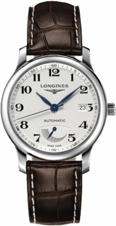 Longines,Master 38.50mm,38.50mm,Stainless Steel,Silver,Automatic,Date,Power Reserve Indicator,L2,L2.708.4.78.3