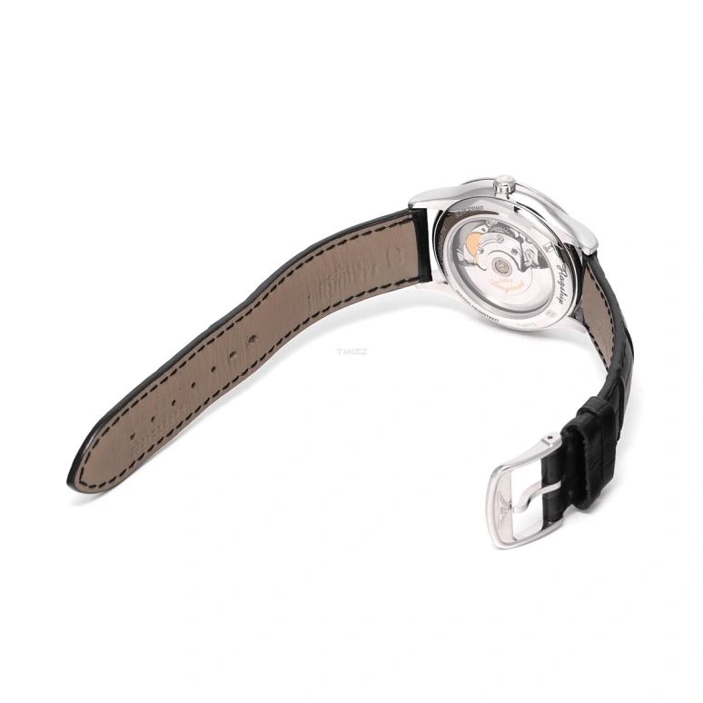Longines,Flagship 38.50mm,38.50mm,Stainless Steel,White,Automatic,Date,Day,L4,L4.899.4.12.2
