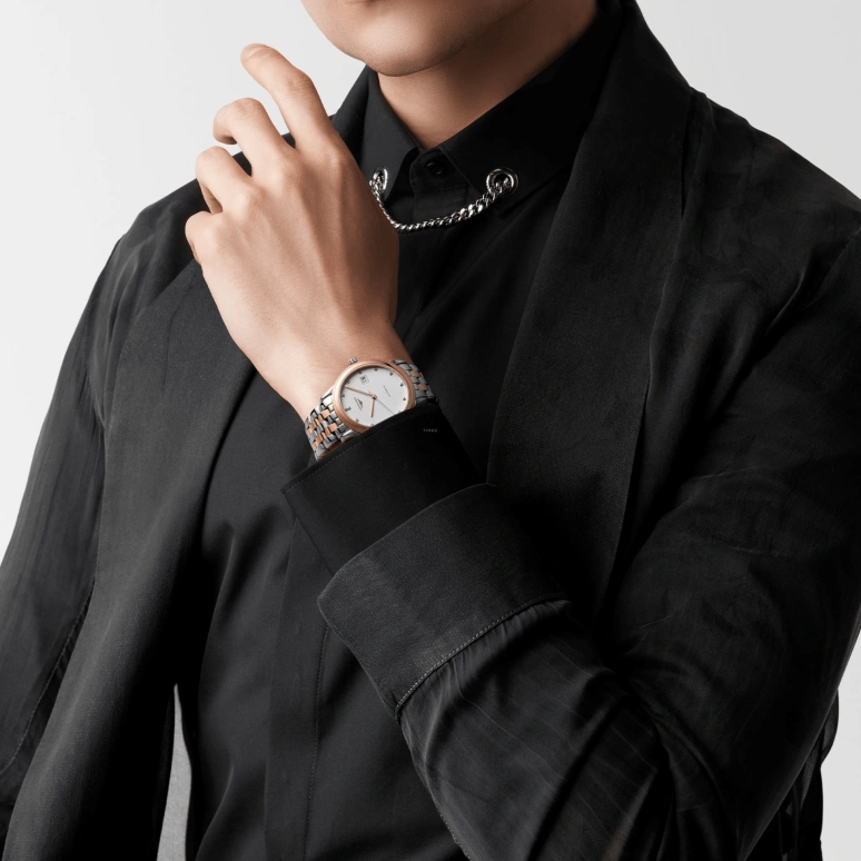 Longines,Flagship 40mm,40mm,Stainless Steel,White,Automatic,Date,64hours,L4,L4.984.3.27.7