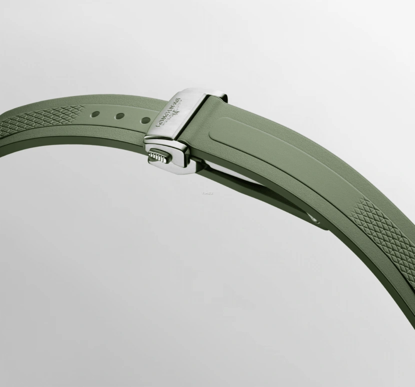 Longines,Conquest 34mm,34mm,Stainless Steel,Green,Automatic,Day,Anti-magnetic,L3,L3.430.5.02.9