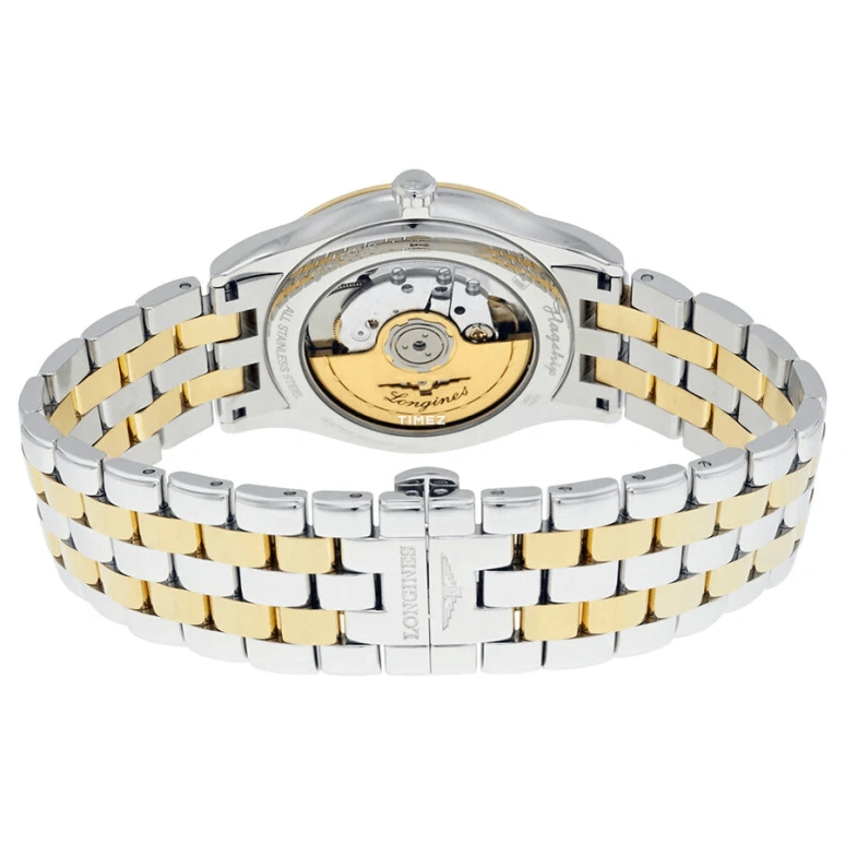 Longines,Flagship 38.50mm,38.50mm,Stainless Steel,White,Automatic,Day,72hours,L4,L4.874.3.27.7