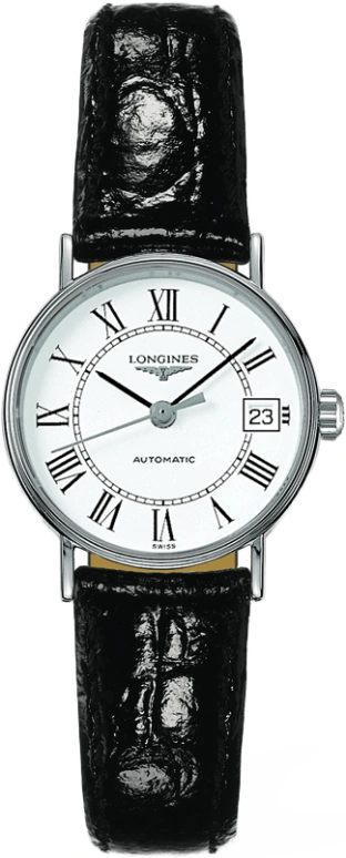 Longines,Presence 25.50mm,25.50mm,Stainless Steel,White,Automatic,Date,38hours,L4,L4.321.4.11.2