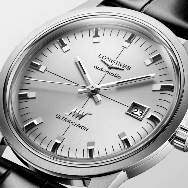 Longines,Heritage Classic 40mm,40mm,Stainless Steel,Silver,Automatic,Day,Anti-magnetic,L2,L2.937.4.72.2