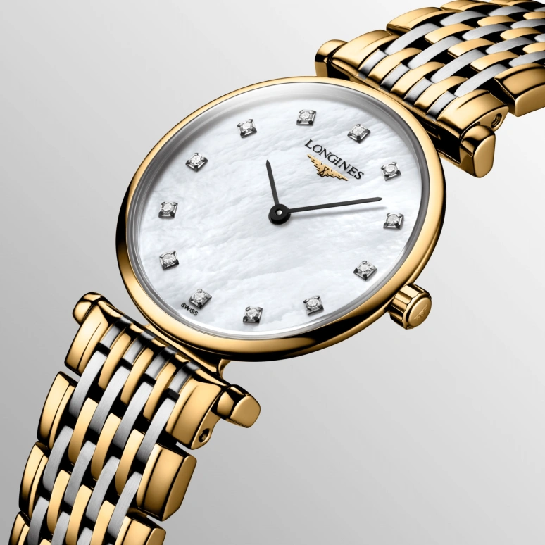 Longines,La Grande Classique 24mm,24mm,Stainless Steel,Black,White,Quartz,26280hours,In-house Caliber,L4,L4.209.2.87.7