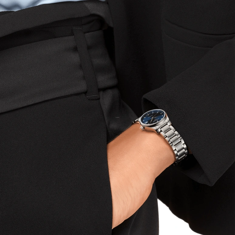 Longines,Heritage Classic 25.50mm,25.50mm,Stainless Steel,Blue,Automatic,45hours,In-house Caliber,L2,L2.128.4.97.6