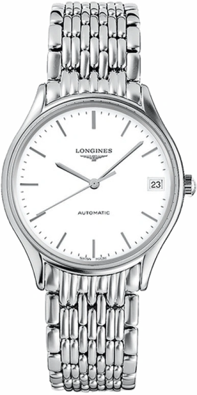 Longines,Lyre 30mm,30mm,Stainless Steel,White,Automatic,Date,64hours,L4,L4.361.4.12.6