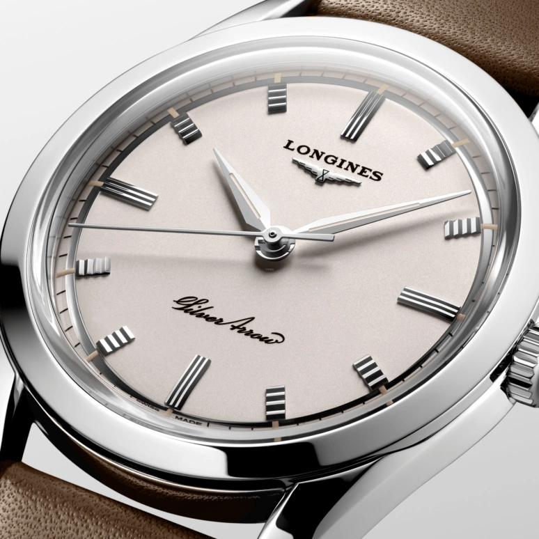 Longines,Heritage Classic 38.50mm,38.50mm,Stainless Steel,Silver,Automatic,64hours,In-house Caliber,L2,L2.834.4.72.2