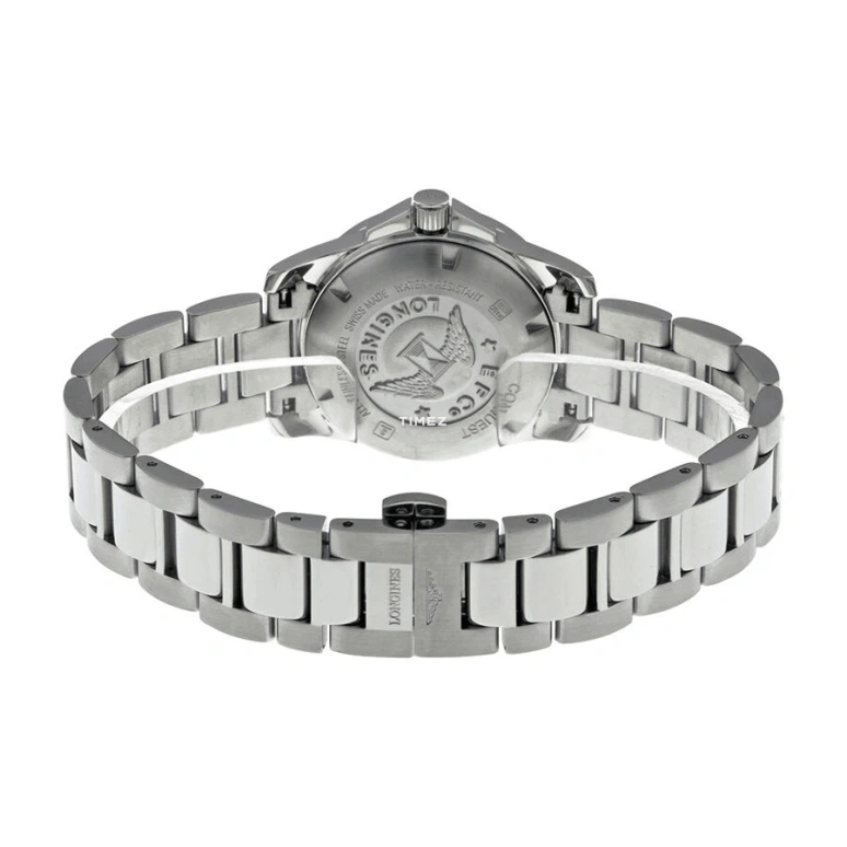 Longines,Conquest 29.50mm,29.50mm,Stainless Steel,Blue,Automatic,Day,40hours,L3,L3.276.4.99.6
