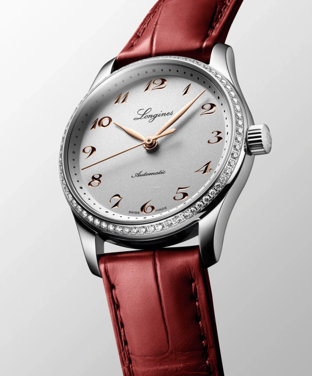 Longines,Master 34mm,34mm,Stainless Steel,Silver,Automatic,72hours,In-house Caliber,L2,L2.357.0.70.2