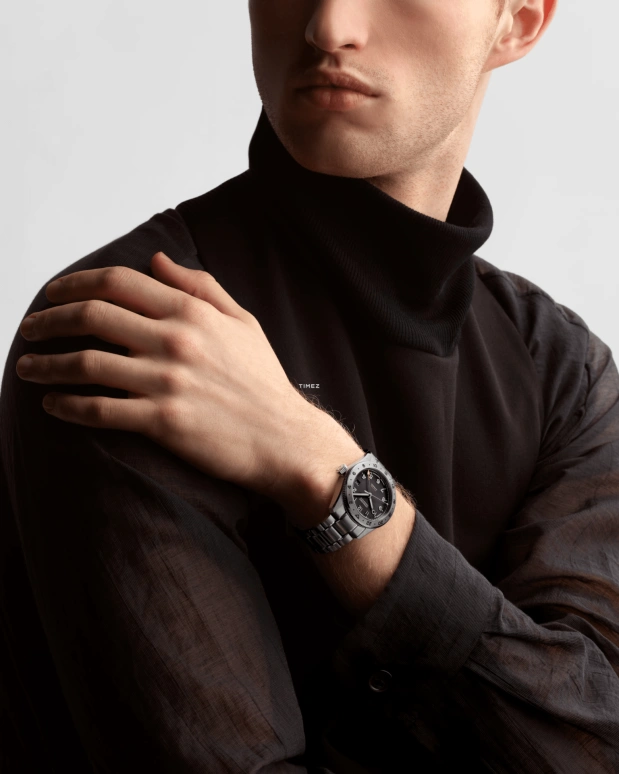 Longines,Spirit 39mm,39mm,Titanium,Black,Smoky Coal,Automatic,Day,Dule Time,L3,L3.802.1.59.6 