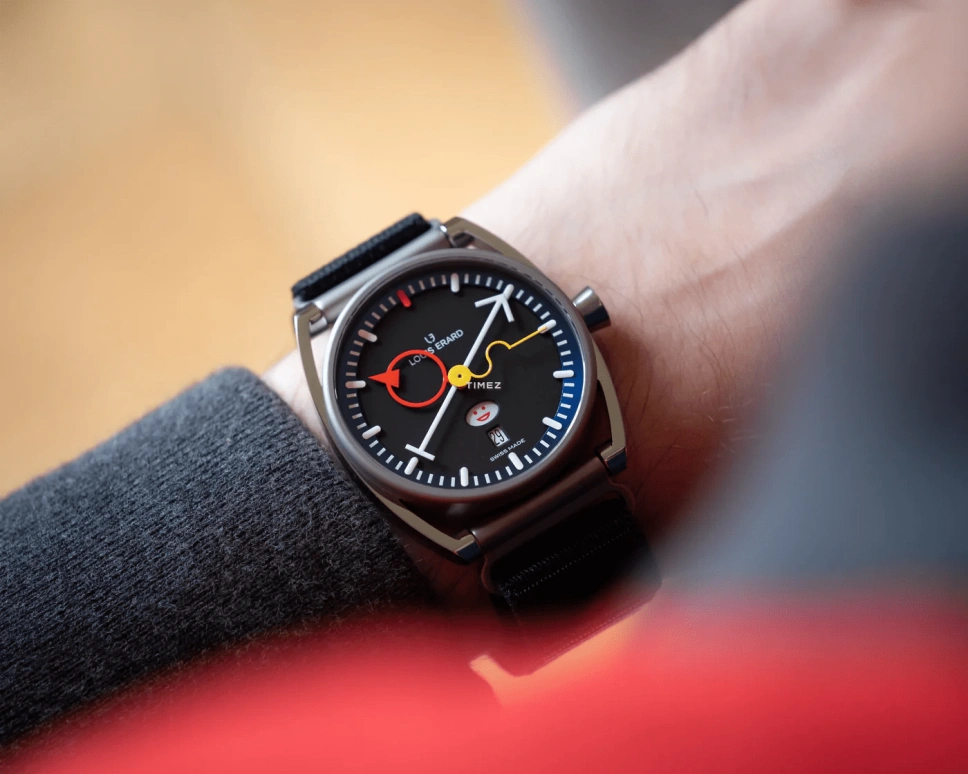 Louis Erard,Noirmont X 40mm,40mm,Titanium,Black,Automatic,Day,38hours,75357TT15,75357TT15.BTT82