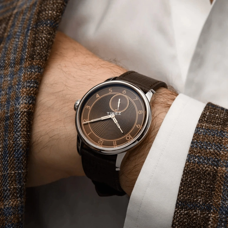 Louis Erard,Noirmont X 39mm,39mm,Stainless Steel,Brown,Automatic,38hours,Sapphire,Crystal Glass,34248AA66,34248AA66.BVA151