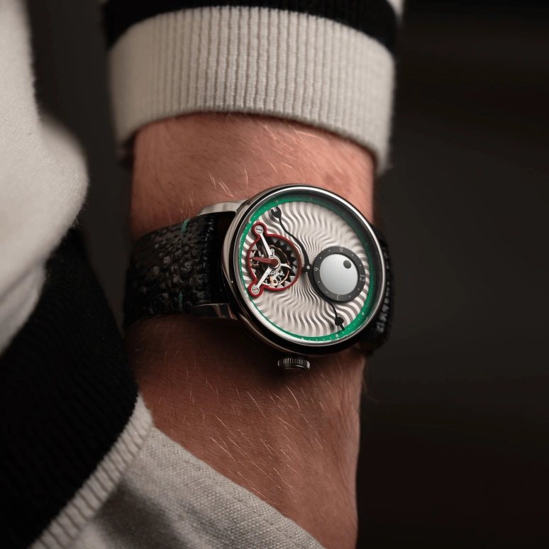 Louis Erard,Noirmont X 42mm,42mm,Stainless Steel,Silver,Handwound,Tourbillon,100hours,89241AA90,89241AA90.BGA088