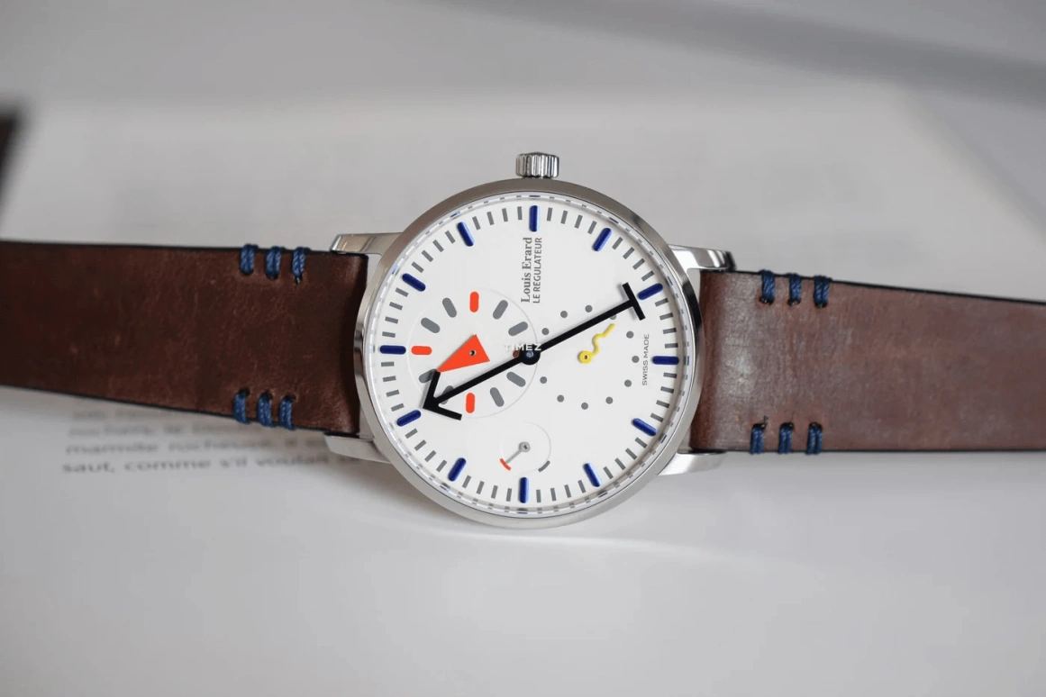 Louis Erard,Noirmont X 40mm,40mm,Stainless Steel,White,Handwound,Power Reserve Indicator,42hours,54230AS61,54230AS61.BVA08