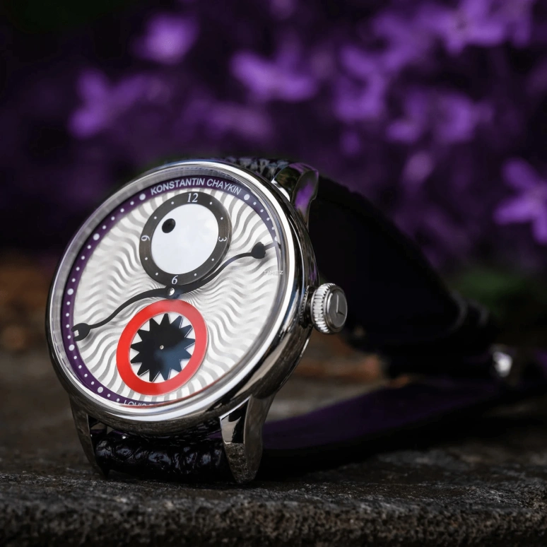Louis Erard,Noirmont X 39mm,39mm,Stainless Steel,Silver,Purple,Automatic,38hours,Sapphire,Crystal Glass,85248AA89,85248AA89.BGA091