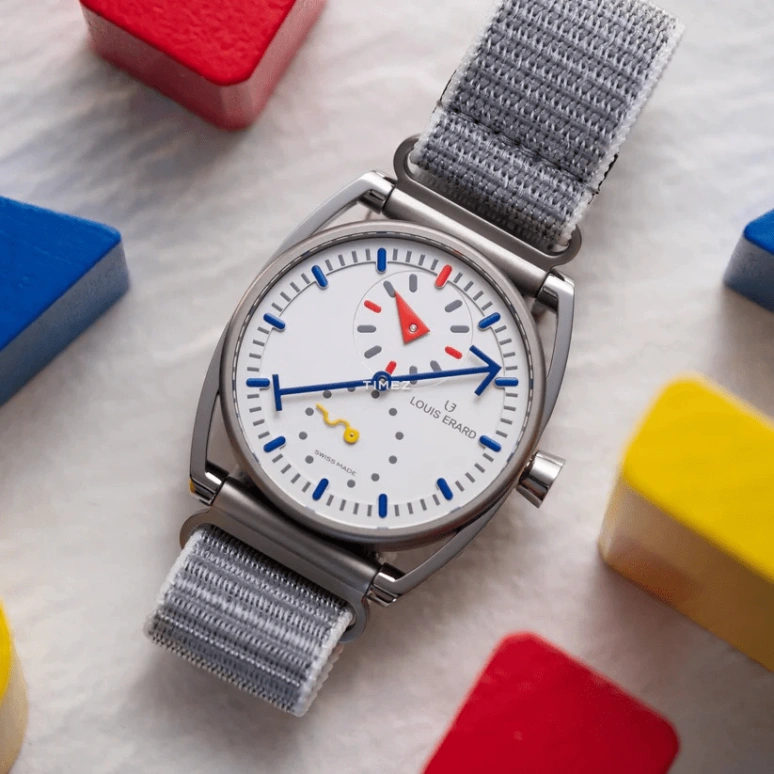 Louis Erard,Noirmont X 40mm,40mm,Titanium,White,Automatic,38hours,Sapphire,Crystal Glass,85358TT01,85358TT01.BTT83