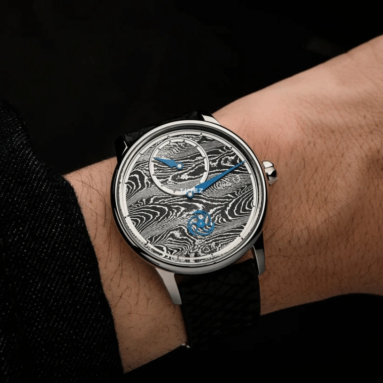 Louis Erard,Noirmont X 39mm,39mm,Stainless Steel,Silver,Black,Automatic,38hours,Sapphire,Crystal Glass,85248AA03,85248AA03.BSA02
